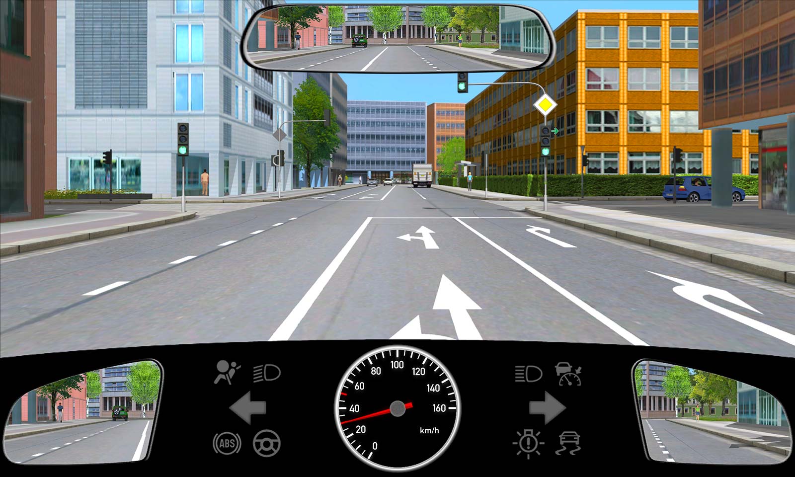 Sie Möchten Geradeaus Weiterfahren Wie Verhalten Sie Sich ikiwiki - das online Lehrbuch von myFührerschein - Lehrbuch Erklärung